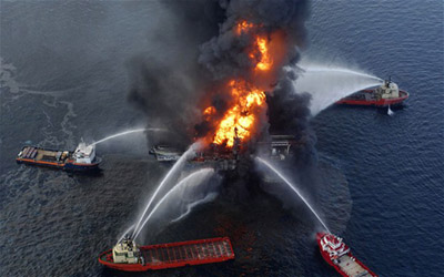 BP Macondo Explosion.
